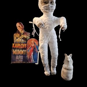 Mummy Handmade Universal Monster Classic Movie Monster Collector Doll